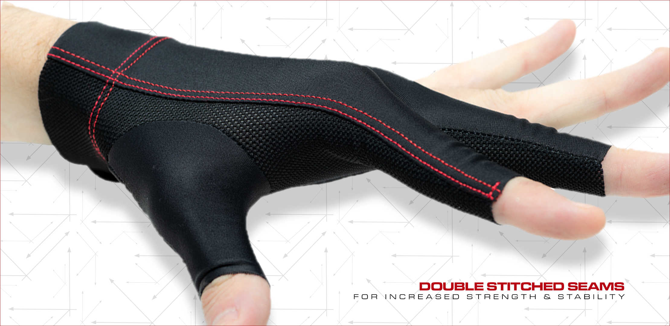 Axis Glove Double Stitched Seams