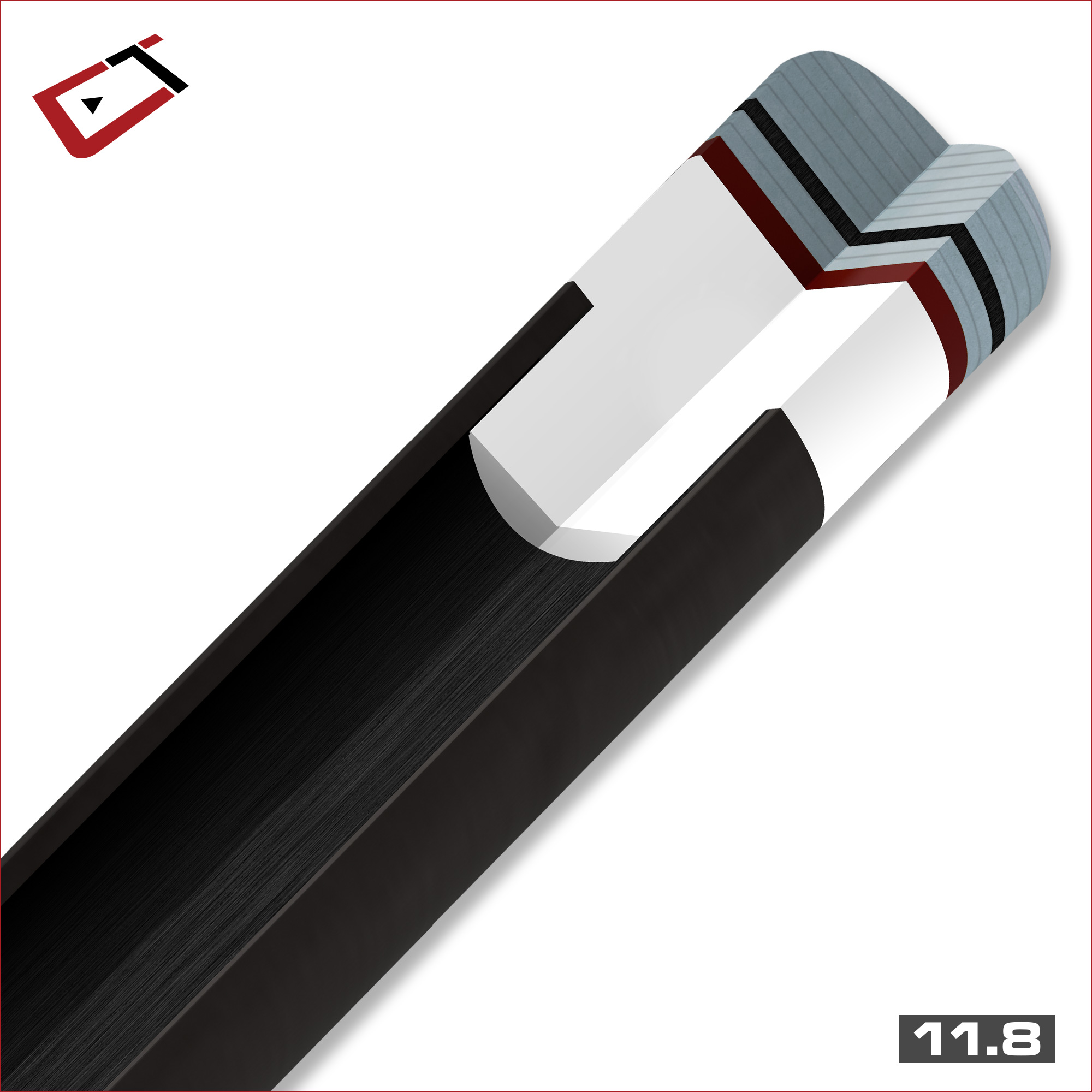 World's Best Carbon Fiber Shafts | Cuetec Cynergy 11.8mm Shaft 3/8x10
