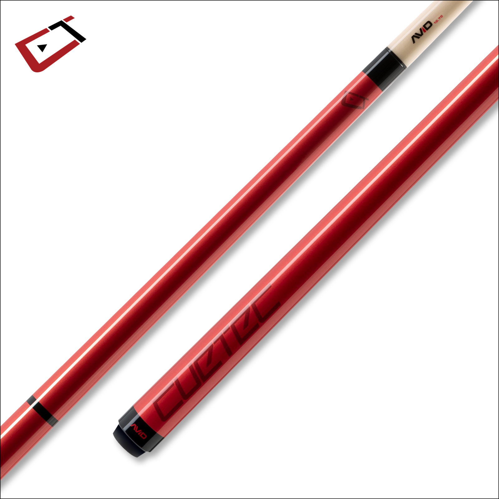 Cuetec Avid Chroma Series Cues Crimson 12.75mm Shaft Main