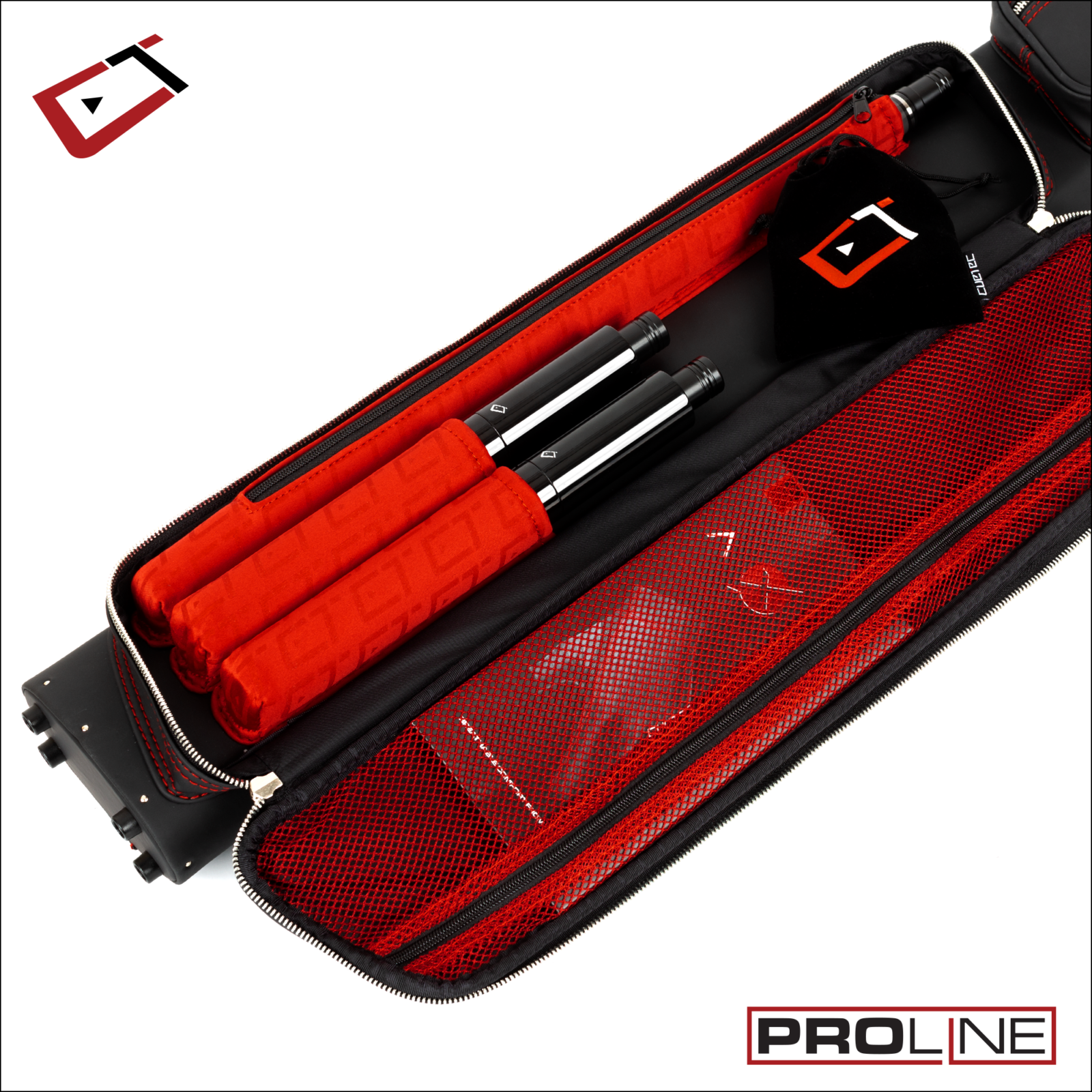 Cuetec Pro Line 2X4 Hard Case Main Pocket