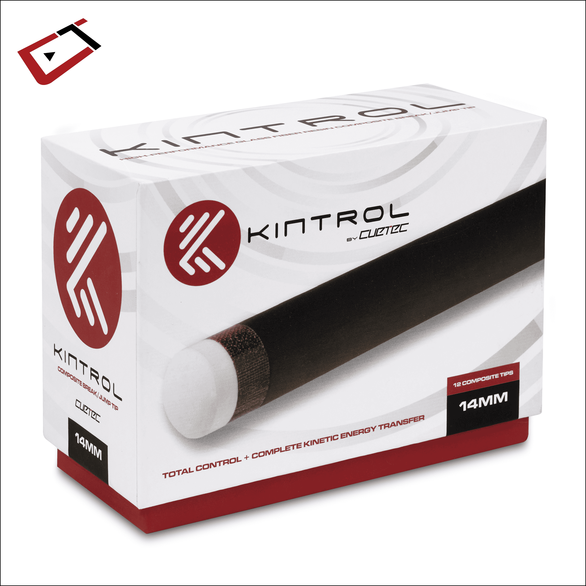 25-CT-KINTROL-TIP-14MM-95-857-CASE 2025 Cuetec Kintrol Tip 14mm 95-857 Case