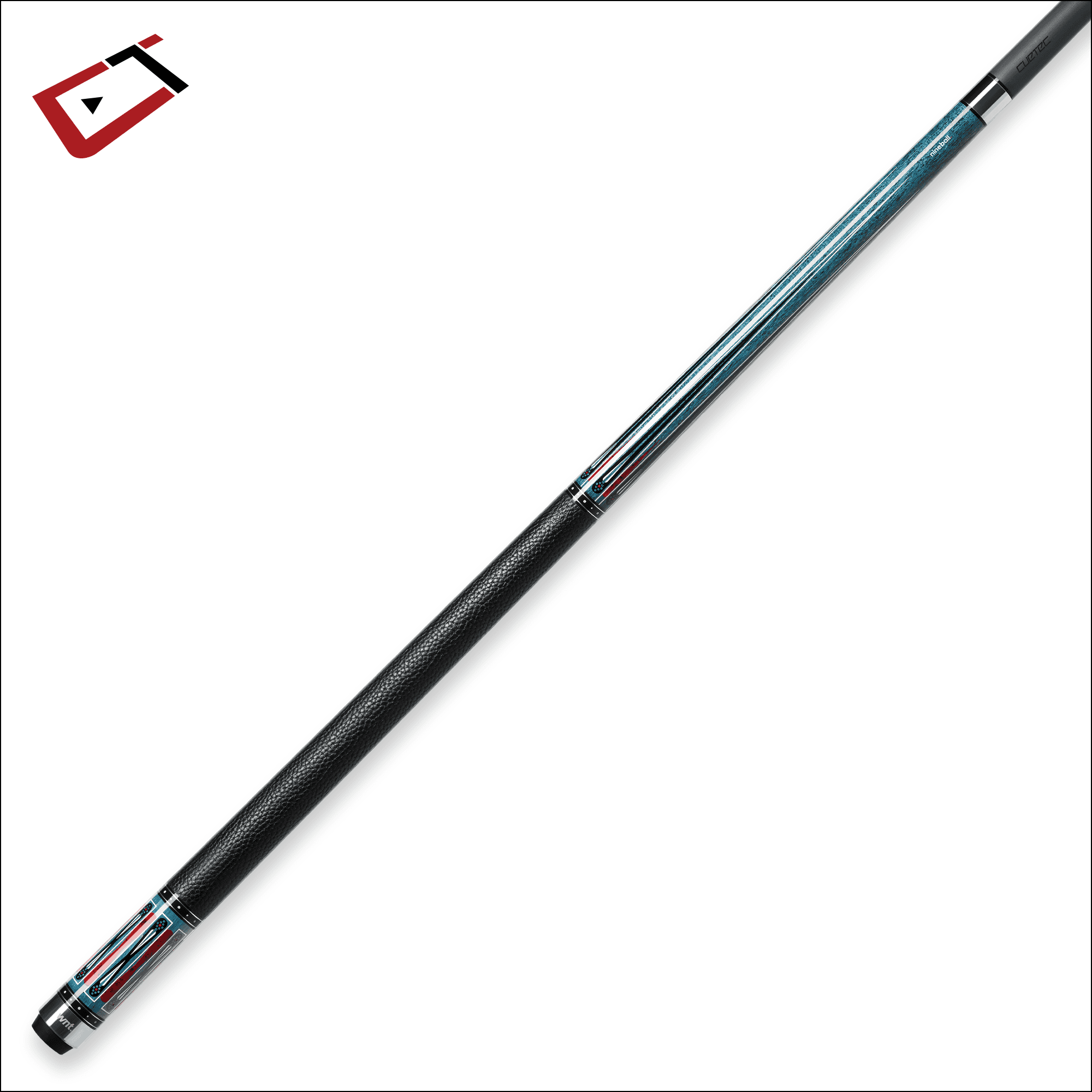 25-CT-MATCHROOM-95-182LTW-Indigo-FullCue 2025 Nineball Series 95-132LTW Indigo Stain Full Cue
