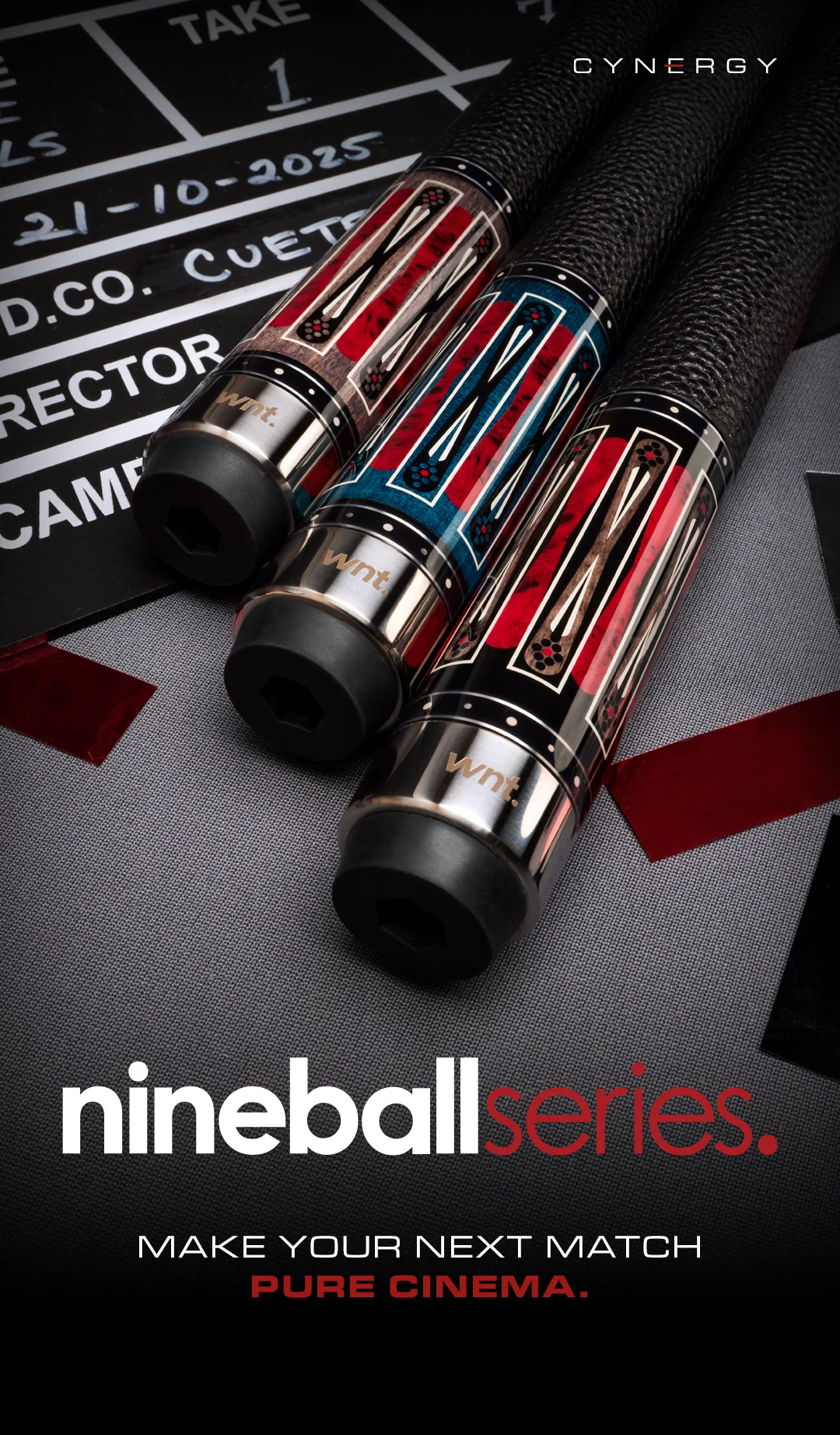 Cuetec Cynergy Nineball Cue Series